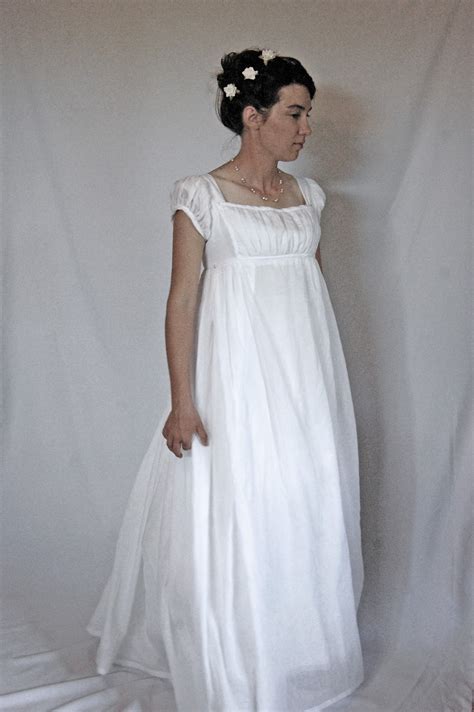 The Story Of A Seamstress Regency Ball Gown