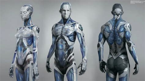 Detroit Become Human Android Concept Art Robot Concept Art Concept