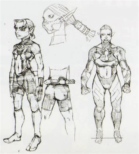 History Of Hyrule Ocarina Of Time Impas Concept Art