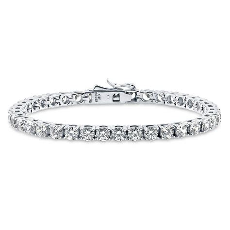 The diameter is about 2 inches for this treasure. BERRICLE Sterling Silver Tennis Bracelet Made with ...
