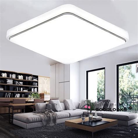 Customers looking for ceiling lights in singapore can buy one made from chrome iron and crystals. G.G-Holmark 24W Square LED Ceiling Down Light Flush Mount ...