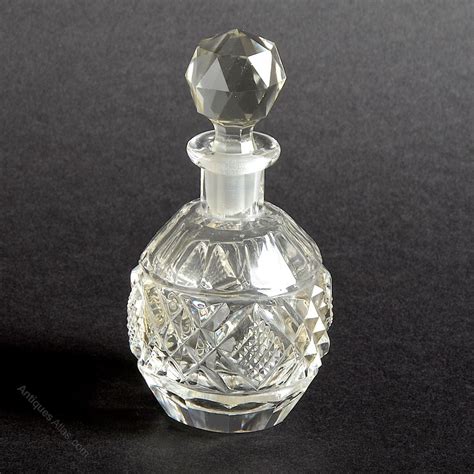 Antiques Atlas Antique Cut Glass Perfume Bottle