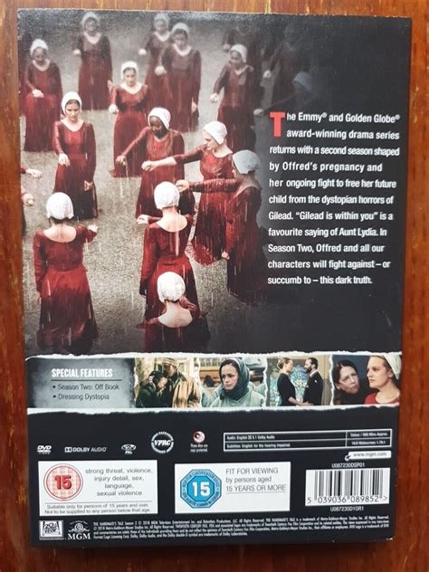 The Handmaids Tale Season 2 Dvd Like New Sleeve Never Played 5 Dvds R2uk Ebay