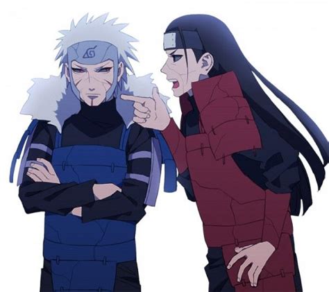 Tobirama Senju And Hashirama Senju Naruto Naruto Shippuden Anime