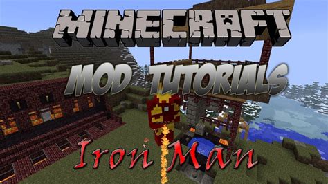 Minecraft 132 How To Install The Iron Man Mod Youtube