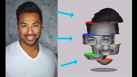 Art Sliced Head Effect In Photoshop Tutorial Photo Editing Youtube
