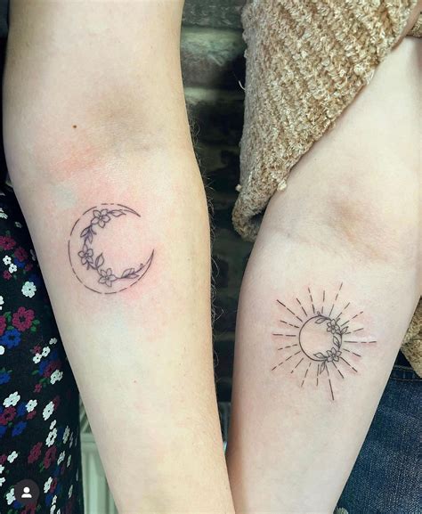 Top 77 Sun And Moon Couple Tattoos Super Hot Incdgdbentre