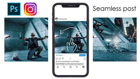 How To Create Instagram Seamless Multy Post Tutorial Youtube