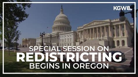 Special Session On Redistricting Begins In Oregon Youtube
