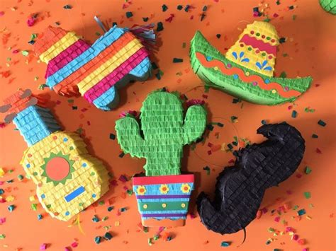 Mini Pi Ata Party Favor Cinco De Mayo Decorations Mexican Etsy Mini