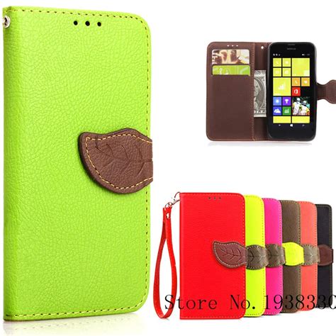 For Nokia Lumia 630 Case Colorful Luxury Leather Wallet Flip Phone Case