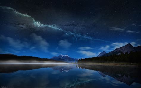 Lake Night Wallpapers Hd Desktop And Mobile Backgrounds