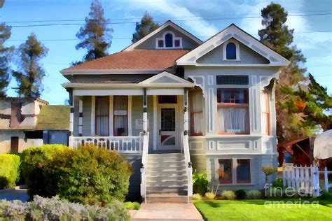 1890s Queen Anne Style House 7d12965 Photograph By Wingsdomain Art