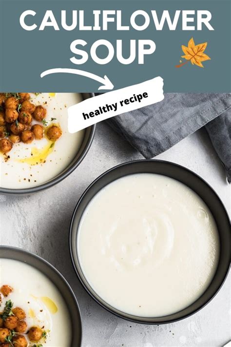 Vegan Creamy Cauliflower Soup As Easy As Apple Pie