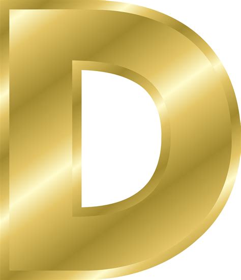 Letter D Png