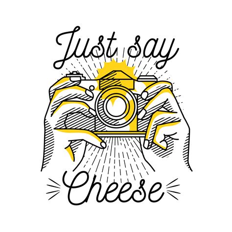 Just Say Cheese Camera Illustration 682057 Vector Art At Vecteezy