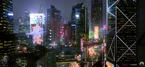 Ghost In The Shell Concept Art By Chris Kesler Concept