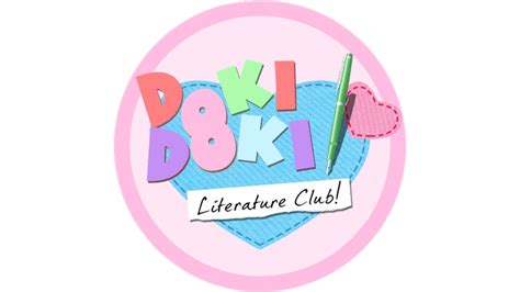 Doki Doki Literature Club Logo Transparent Png Stickpng