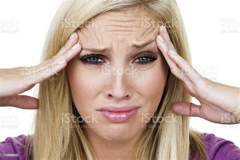 Woman With Headache Stock Photo Download Image Now 20 24 Years 20