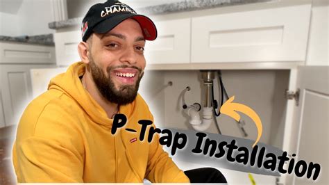 How To Install A Kitchen Sink P Trap Youtube