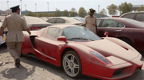 10 Most Expensive Abandoned Supercars In Dubai