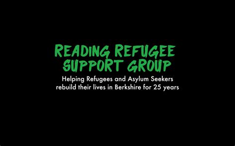 Reading Refugee Support Group 25th Anniversary — Rank And File Theatre