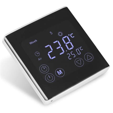 Byc Gh Lcd Touch Screen Room Underfloor Heating Thermostat Weekly Programmable Thermoregulator