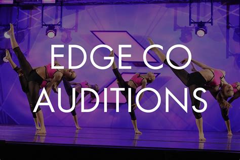 Edge Co 2023 2024 Auditions — Creative Edge Dance Center
