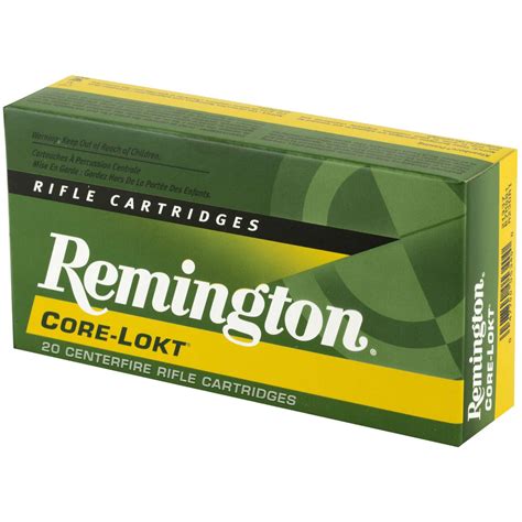 Remington Ammunition R7m081 Core Lokt 7mm 08 Rem 140 Gr Core Lokt