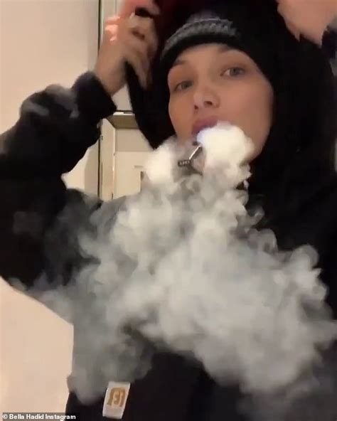 Bella Hadid Pledges To Quit Vaping For Her New Years Resolution