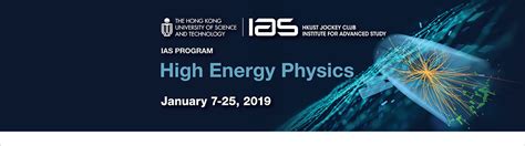 Ias Program On High Energy Physics 2019