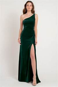 Cybill Bridesmaids Dress By Yoo Emerald Green