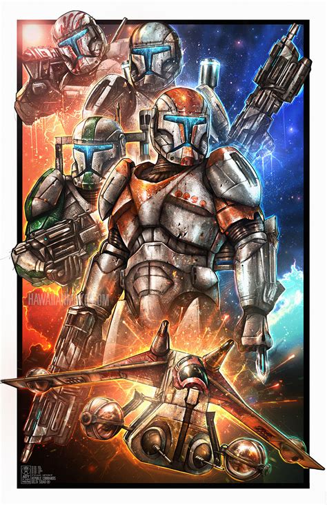 Star Wars Republic Commando Art By Shane Molina