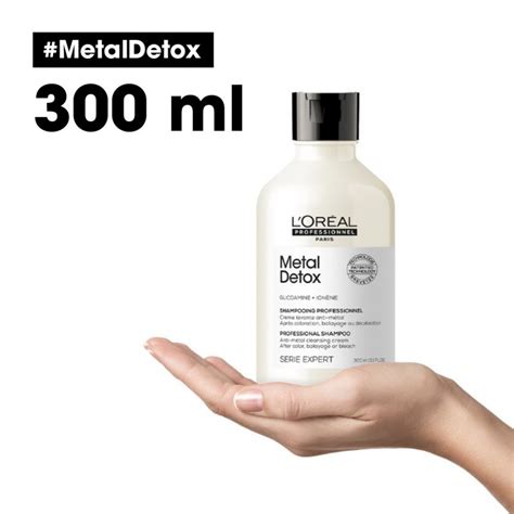 l oréal professionnel serie expert metal detox professional shampoo 300 ml cosmetix