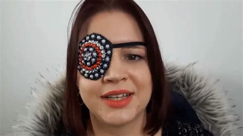 Mom Who Lost Eye To Rare Cancer Designs Jazzy Custom Eye Patches Youtube