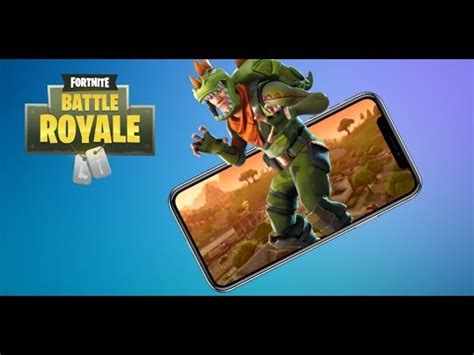 In this mnogopolzovatelskie the game your main task is to survive in the huge world and to be the sole survivor of 100 players. Fortnite Mobile Gameplay - First Look - How to Download ...