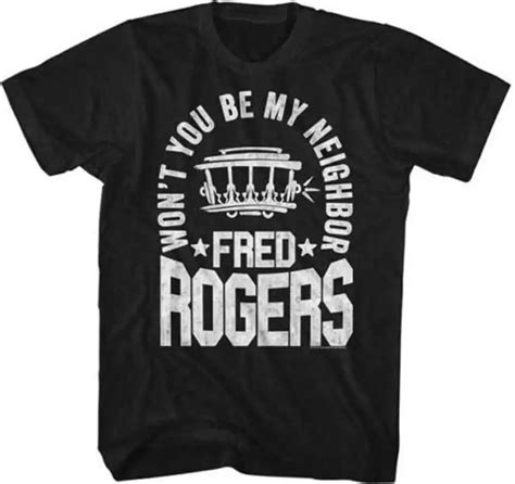 mr rogers neighborhood won t you be my neighbor fred rogers adult t shirt in t shirts from men s