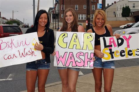 Pro Cheerleader Heaven Lehigh Valley Steelers Cheerleader Car Wash