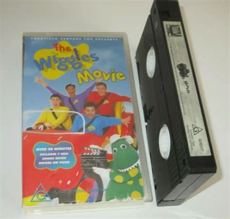 The Wiggles Movie 1998 Abc Kids Vhs Video Tape 83 Min Pal G 1319