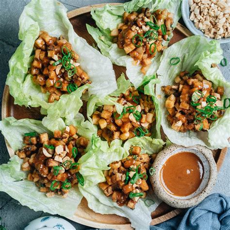 Tofu Lettuce Wraps Omnivores Cookbook