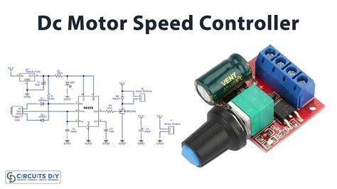 Dc Motor Speed Control Circuit Using Timer Ic