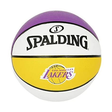 Pro Spalding Los Angeles Lakers Inoutdoor Basketball 295 Full Size