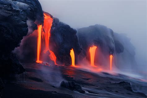 Lava Meets Water Wewastetime