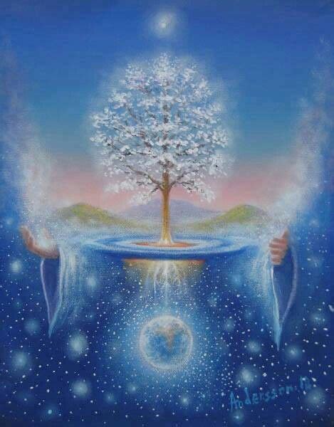Mystical ♥ Tree Of Life Art Spiritual Art Spiritual Artwork