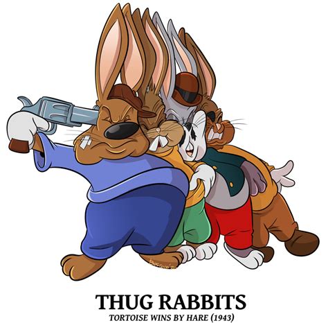 1943 Thug Rabbits By Boscoloandrea On Deviantart Old Cartoons