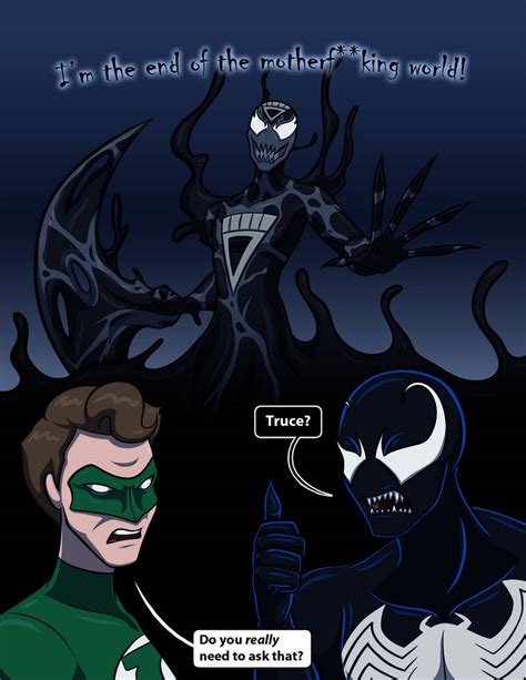 Venom Vs Green Lantern Iii By Araghenxd On Deviantart