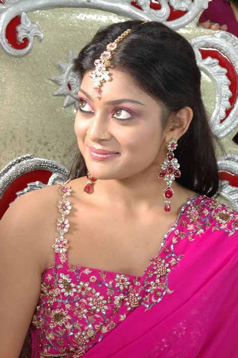 Soundarya Jayamala Latest Hot Pink Saree Stills Beautiful Indian Actress Cute Photos Movie Stills