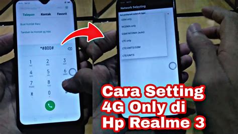 Bagi kalian yang menggunakan gsm smartfren pasti sudah tau dong kelemahan dan kelebihan pada gsm ini ? Cara Setting Jaringan Internet 4G Only di Hp Realme 3 - YouTube