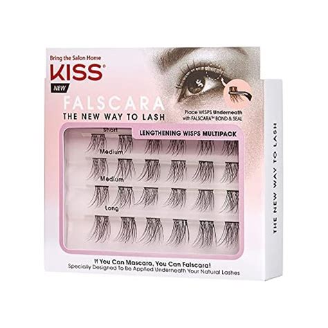 Kiss Falscara Diy Eyelash Extension Lengthening Wisps Featherlight