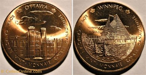 Royal Canadian Medal Token Winnipeg And Ottawa Mints Moedas